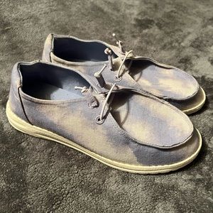 Tye dye shoes